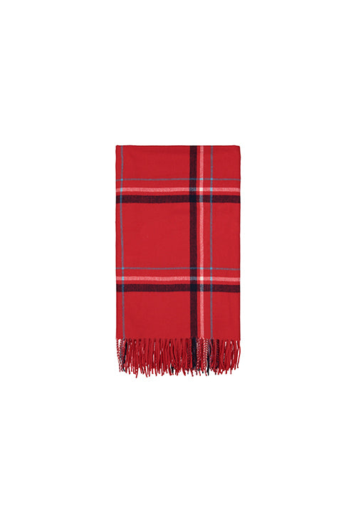 POPUP - Plaid Tartan Multicolor 'Tepore' Soggiorno Maryplaid 130 x 160 Red Navy