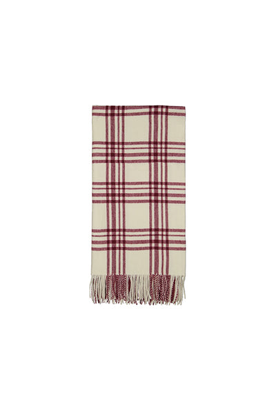 Plaid Tartan Multicolor 'Tepore' Soggiorno Maryplaid 130 x 160 Rosa Panna