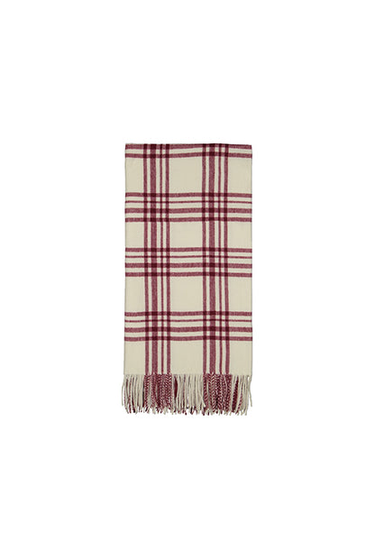 Plaid Tartan Multicolor 'Tepore' Soggiorno Maryplaid 130 x 160 Rosa Panna