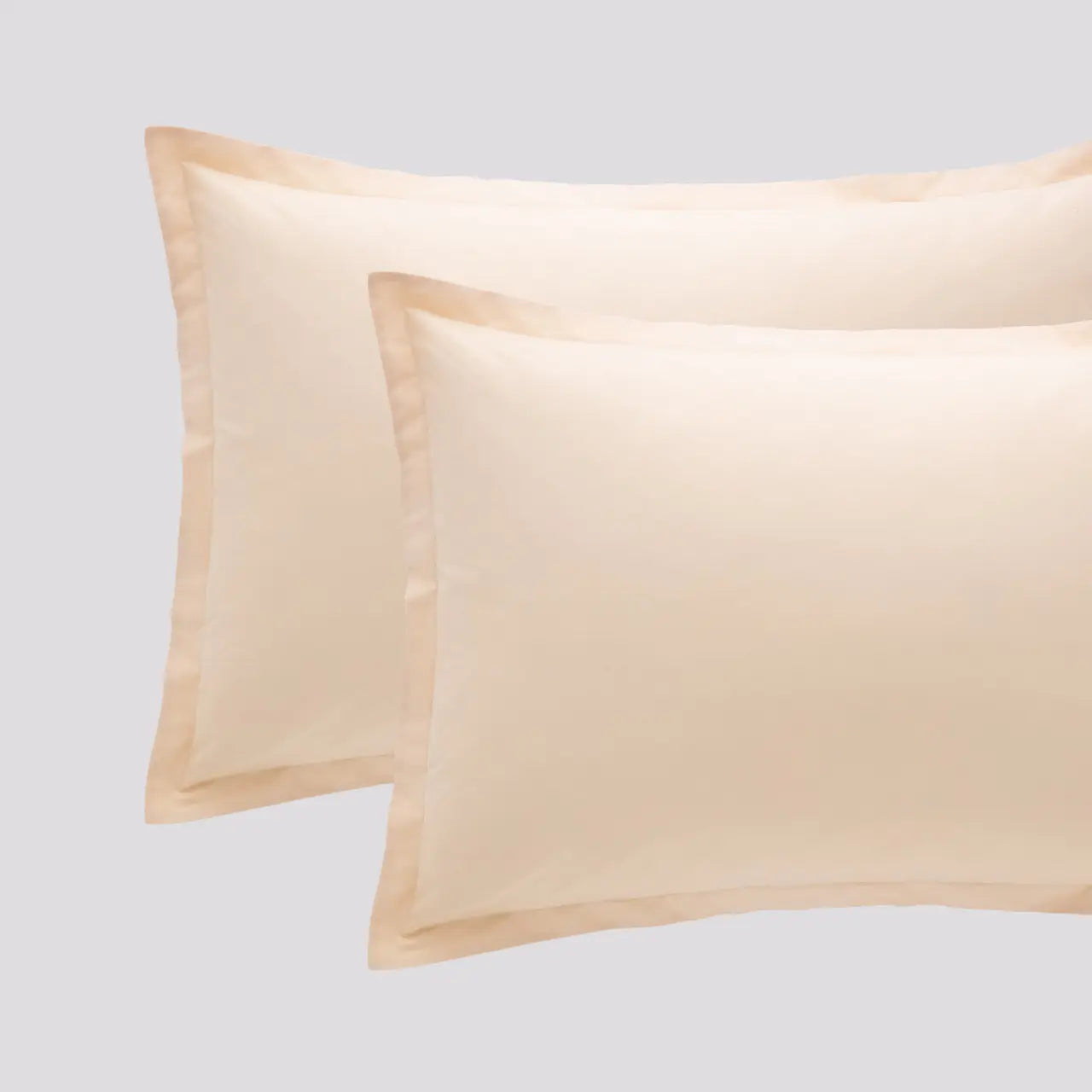 Coppia Federe Cotone MADAPOLAM Letto Riviera 50 x 80 Avorio