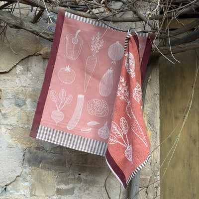 Set Canovacci Tela+Spugna CUCINA Cucina Moreali Tessile Casa 70x50 + 50x50 Marrakech