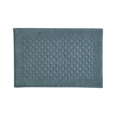 Scendidoccia in Spugna Intrecciata CAREZZA Bagno Moreali Tessile Casa 40 x 60 Ottanio