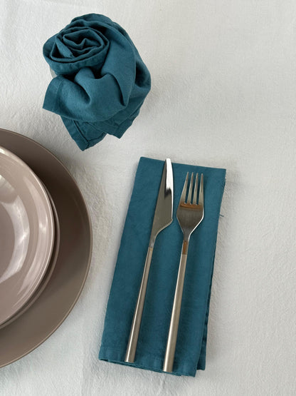 Set 4 Tovaglioli No-Stiro Cotone STONE Cucina Moreali Tessile Casa