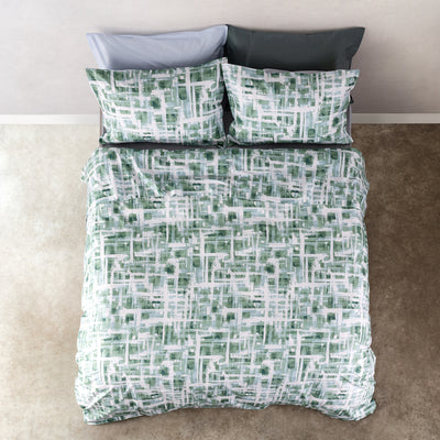 Completo Lenzuola Copriletto Day Dream 2675 Letto Cogal Matrimoniale Verde