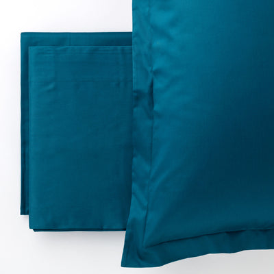 Federe Raso 300TC CHARME Letto Moreali Tessile Casa 52 x 82 cm Petrolio