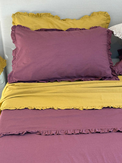 Parure Lenzuola No-Stiro FRAPPINA Letto Moreali Tessile Casa
