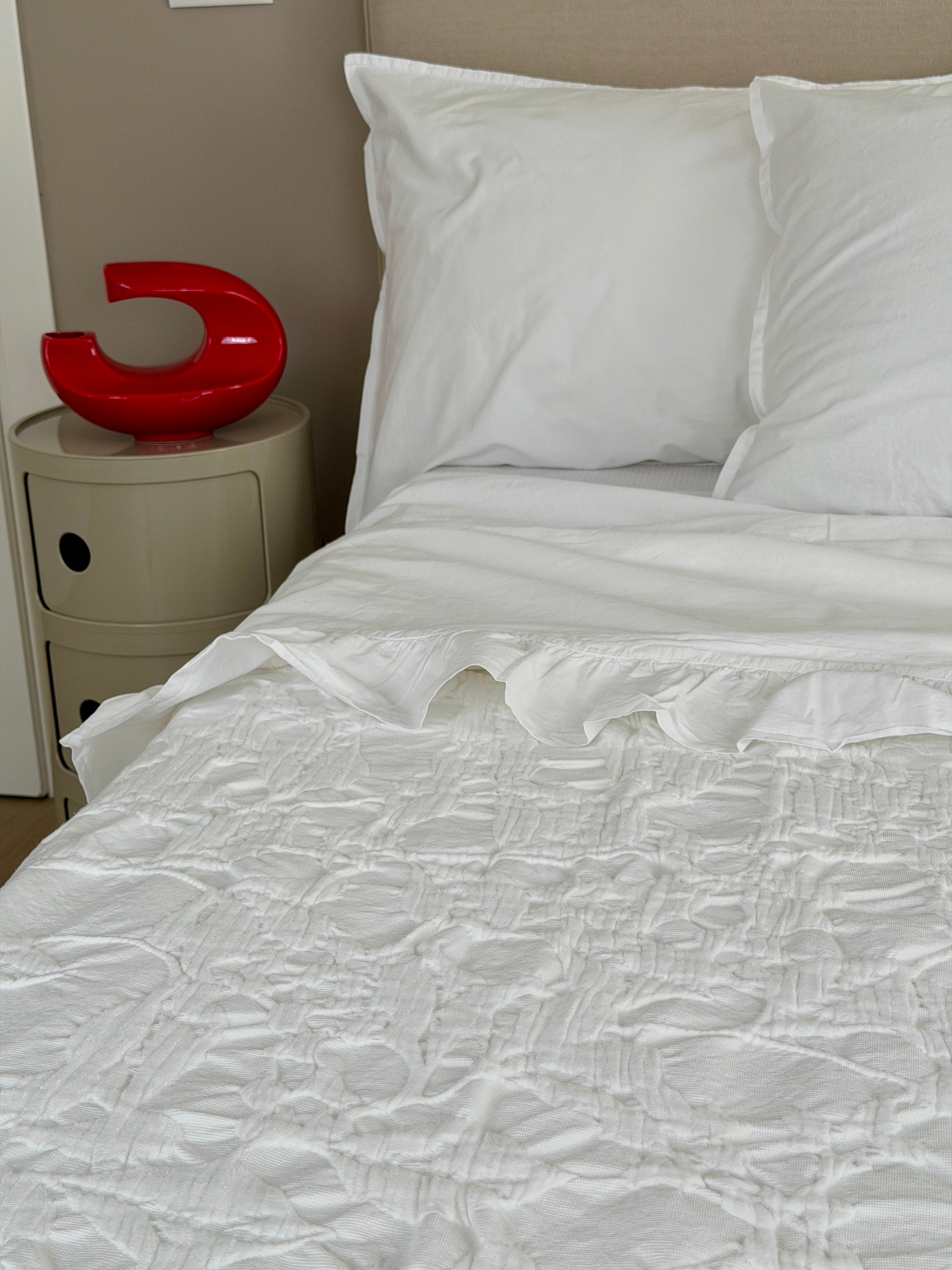 Copriletto Stone Washed Ricamato RAMAGE