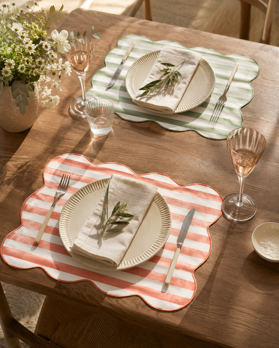 Set 2 Tovagliette EASY STRIPES Cucina Fazzini