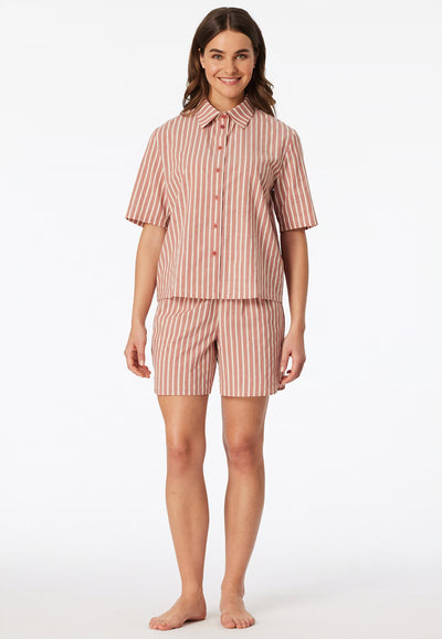 Pigiama Corto Aperto Stripes Marrakech Abbigliamento Schiesser
