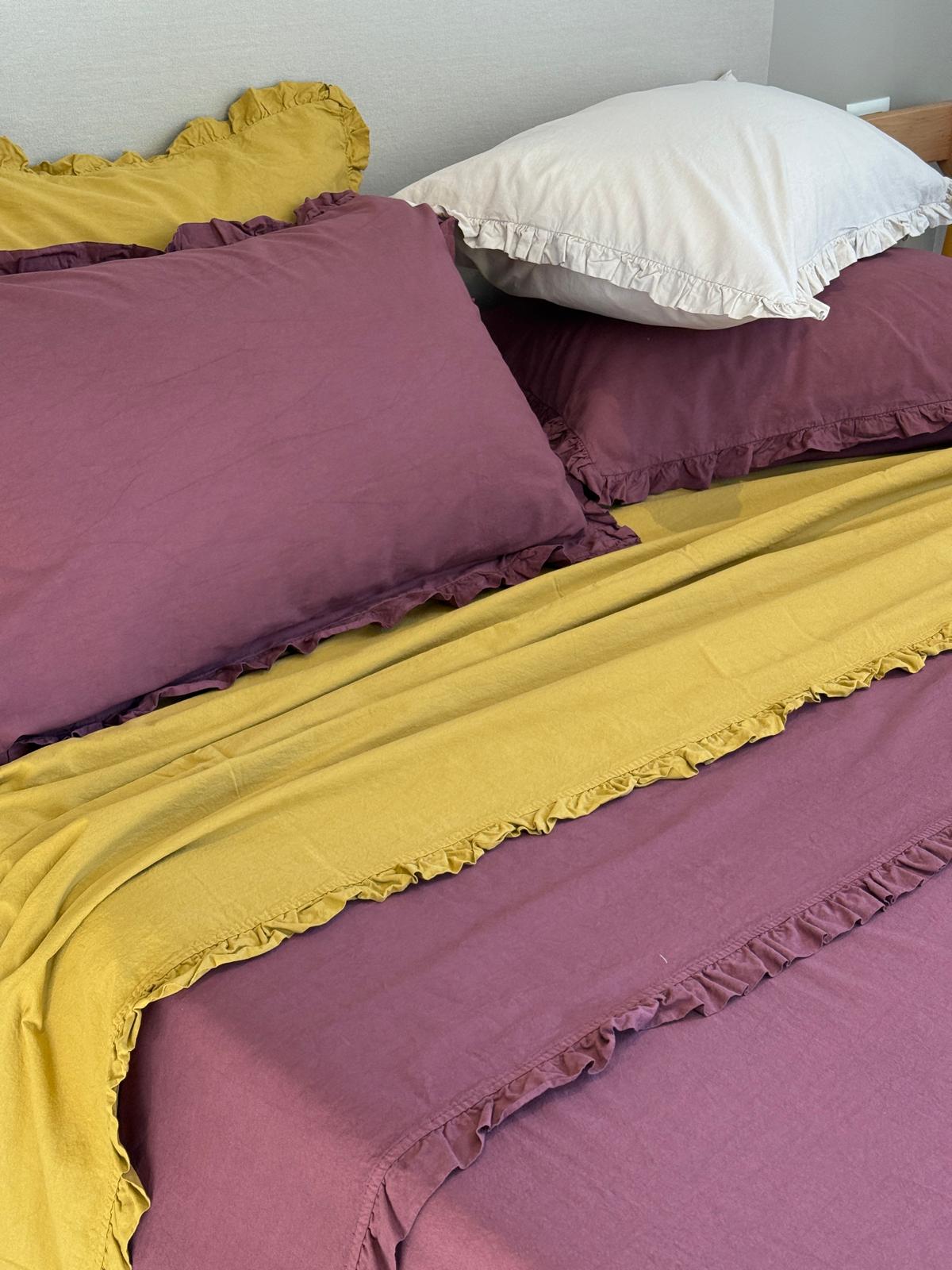 Parure Lenzuola No-Stiro FRAPPINA Letto Moreali Tessile Casa