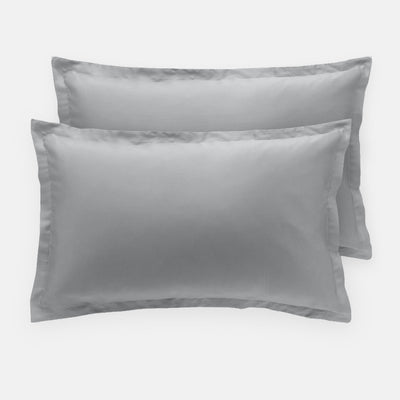 Coppia di Federe Effetto SETA Tencel Letto Moreali Tessile Casa