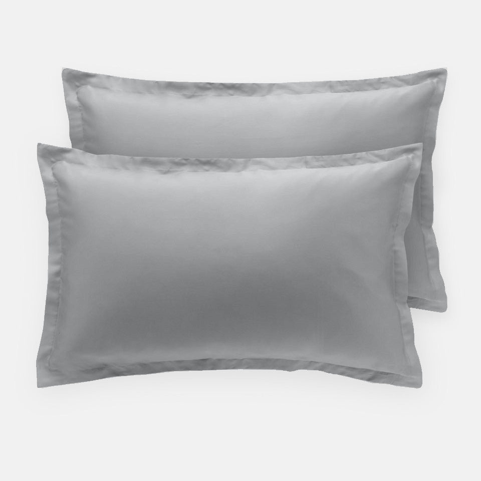 Coppia di Federe Effetto SETA Tencel