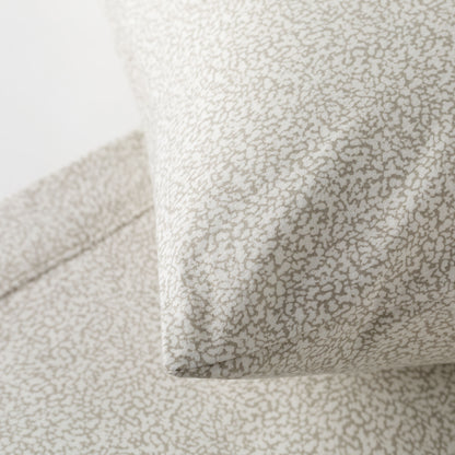 Completo Lenzuola Flanella Cotone Stampato Cloudette Letto Riviera