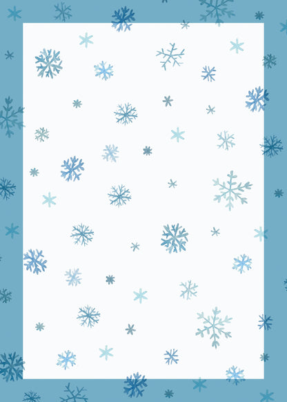 Set 3 Canovacci Twill Cotone Antimacchia WHITE CHRISTMAS Cucina Riviera