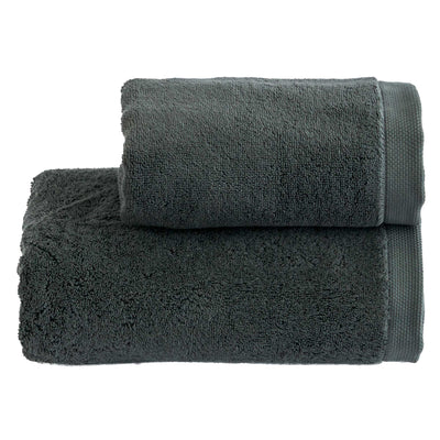 POPUP - Set Asciugamani Super Soft ABBRACCIO Bagno Moreali Tessile Casa 60 x 100 / 40 x 60 Antracite