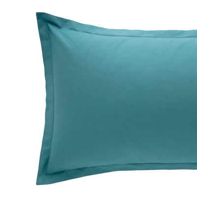 Coppia Federe Cotone MADAPOLAM Letto Riviera 50 x 80 Turchese