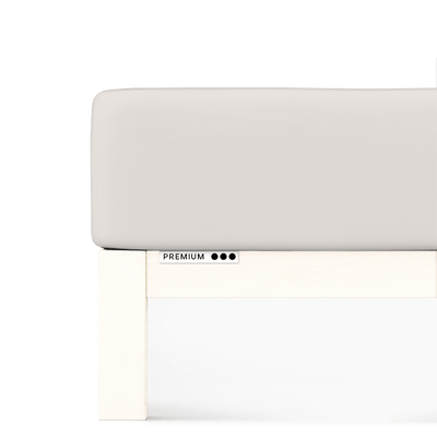 Sotto con Angoli in Jersey PREMIUM Letto Moreali Tessile Casa L - Matrimoniale/Francese | da 140x190 a 160x220 Sabbia Chiaro 744