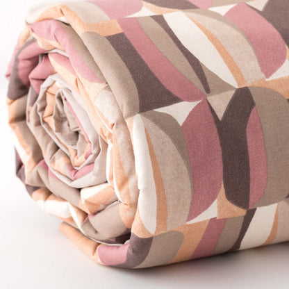 Parure Copripiumino Cotone Stampato Gin Letto Riviera