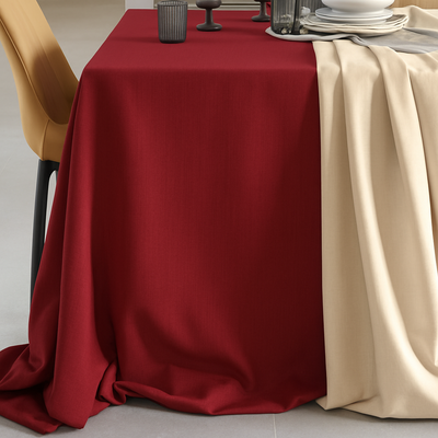 Tovaglia Antimacchia Morbida NO-STRESS Cucina Moreali Tessile Casa Runner 45x150 Rosso