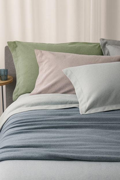 Completo Lenzuola Flanella Cotone Fazzini OLGA