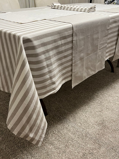 POPUP - Tovaglia Cotone Tinto Filo Paloma Cucina Moreali Tessile Casa