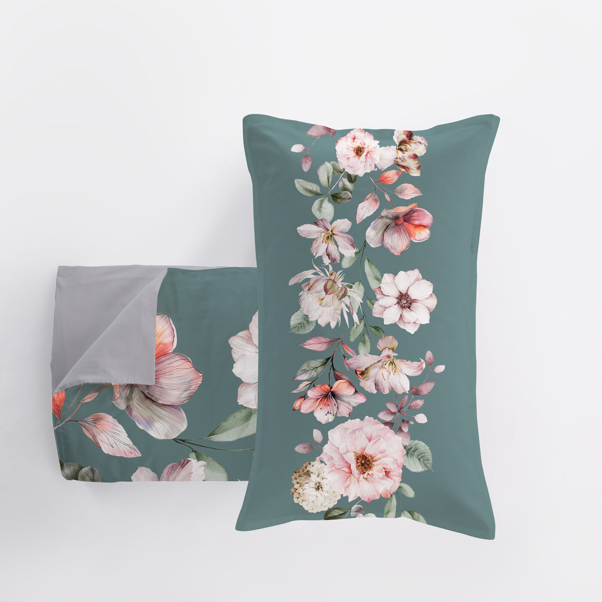 Parure Copripiumino Raso 300TC CHARLOTTE Letto Galizzi