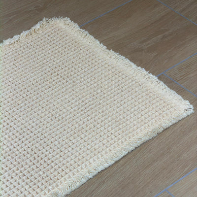 Tappeto Bagno Ape WAFFLE Bagno Moreali Tessile Casa 40 x 60 Miele