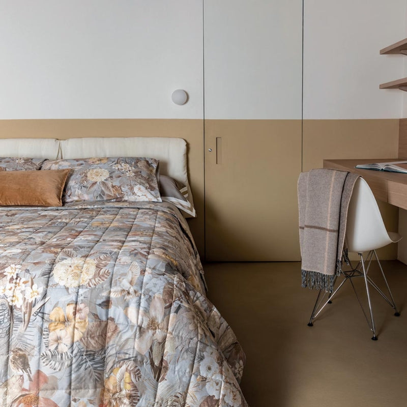 Trapunta Raso 300TC Protea Letto Fazzini